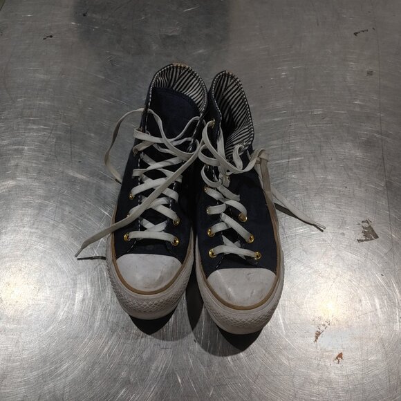 Good Condition Converse All Stars Women's Runners Size 9 Blue - Picture 1 of 4